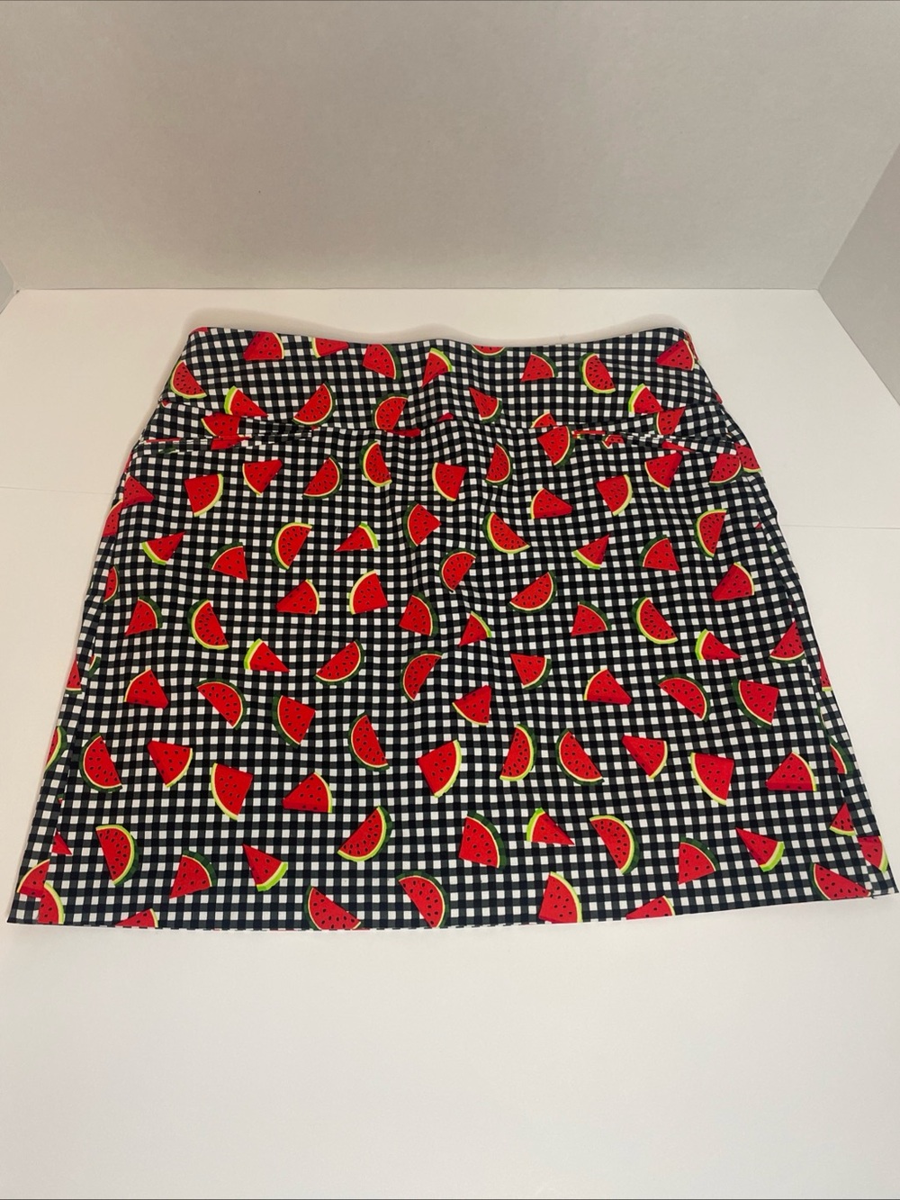 Attyre New York 90s Watermelon Gingham Skort Golf, Pickleball. Stretch. Size 4